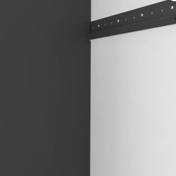 IKEA Storage & Organization Ikea Aurdal Suspension Rail Dark Gray